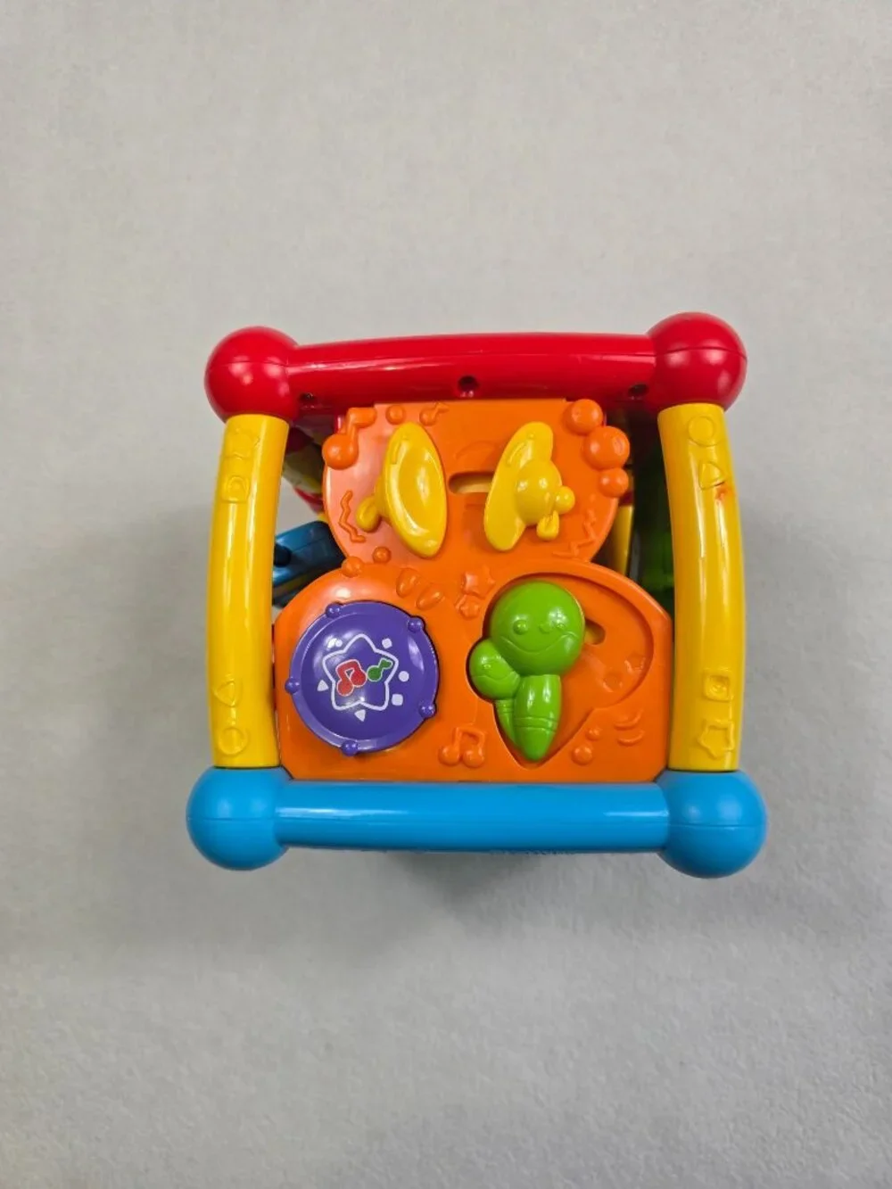 Vtech Busy Learners Activity Cube Interactive Toy Clean *Works*